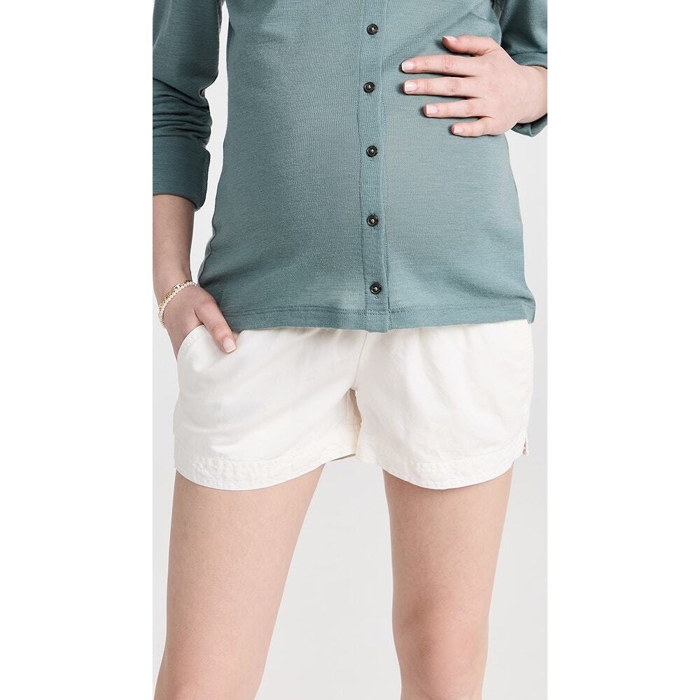 New HATCH The Romy Shorts in White Size 4/XL